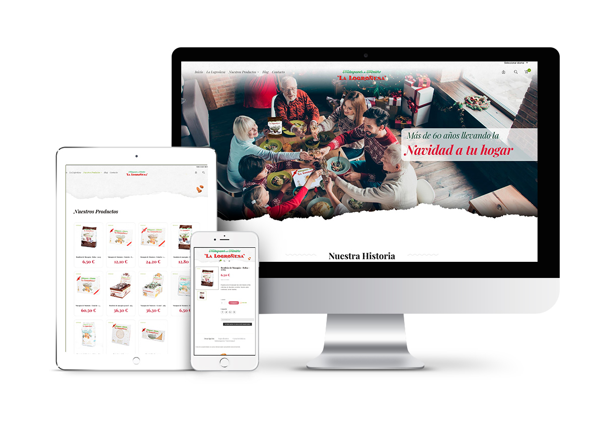 La Logroñesa - Diseño tienda online