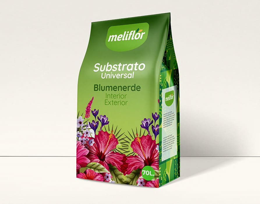 Empaquetado/packaging Meliflor – Diseño gráfico