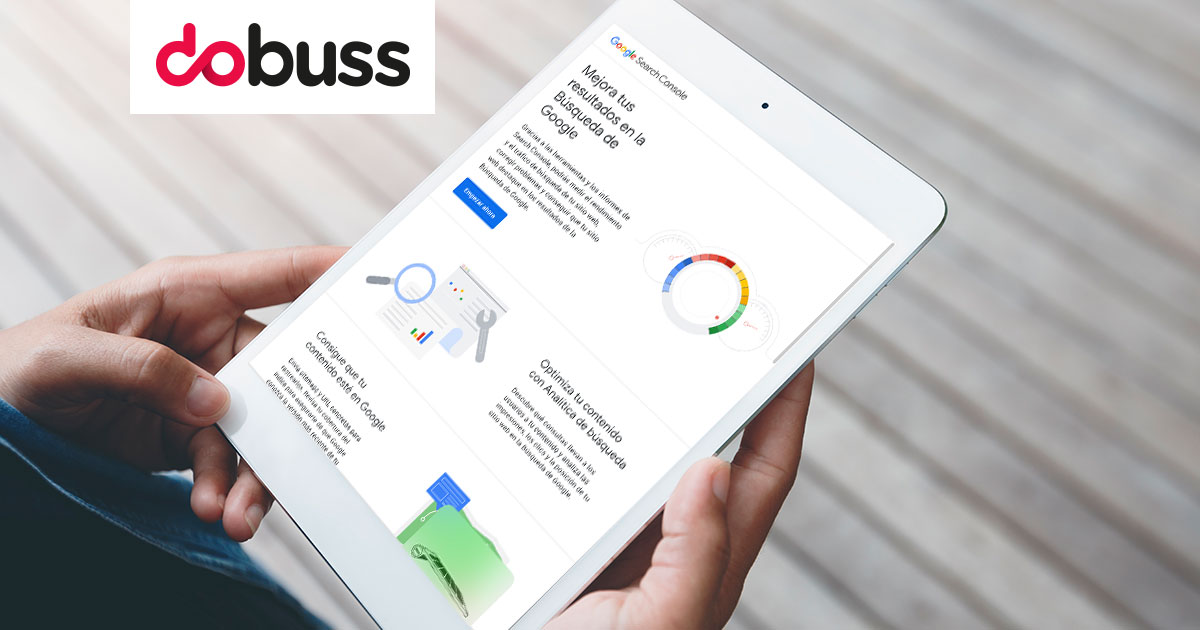 Consola de búsquedas de Google