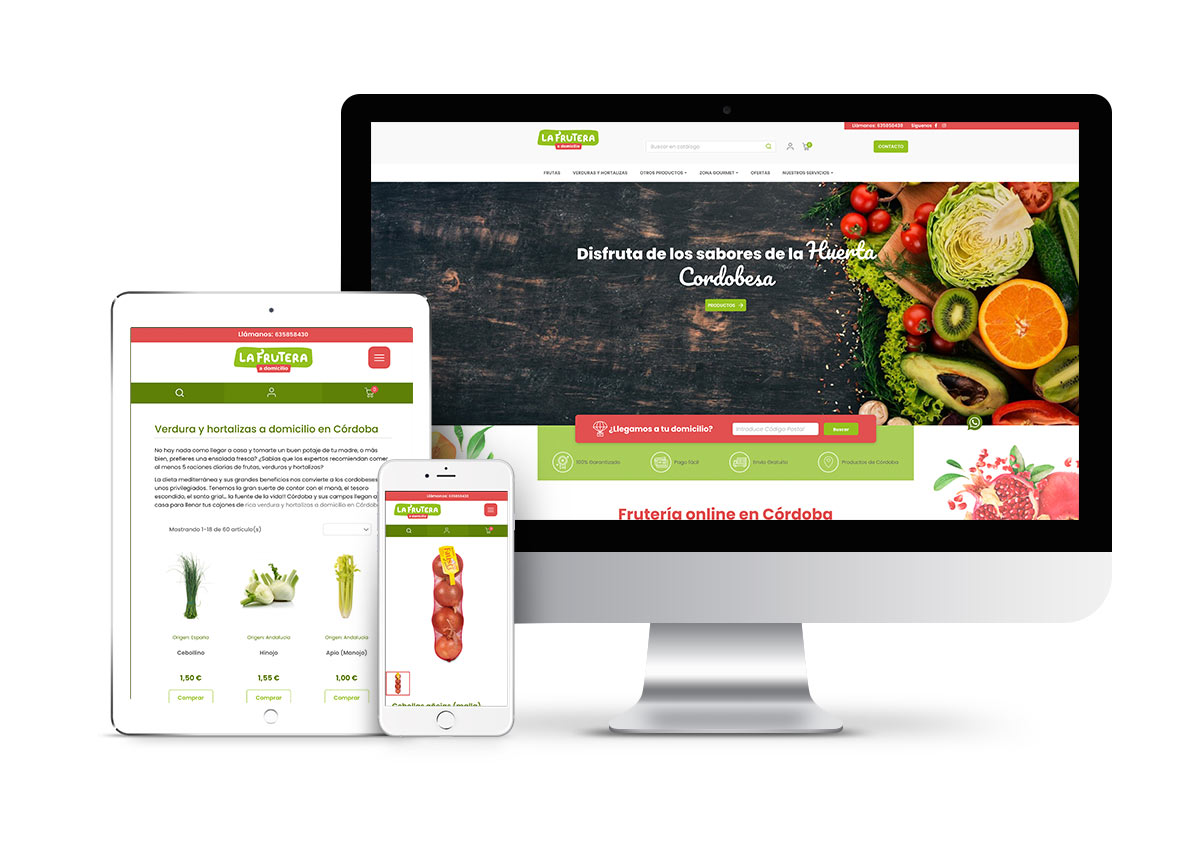 La Frutera – Diseño tienda online