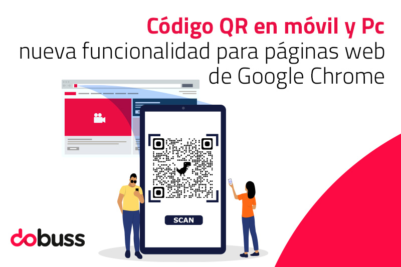 Código QR en móvil y Pc: nueva funcionalidad para páginas web de Google Chrome