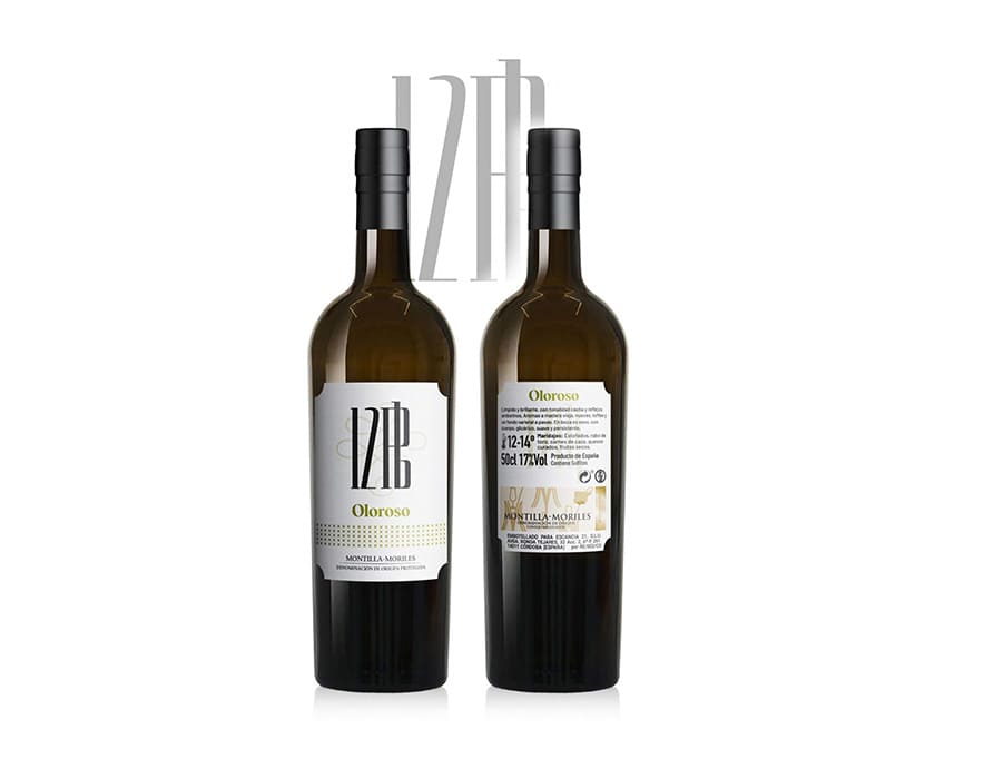 Botellas 12Pb – Diseño gráfico
