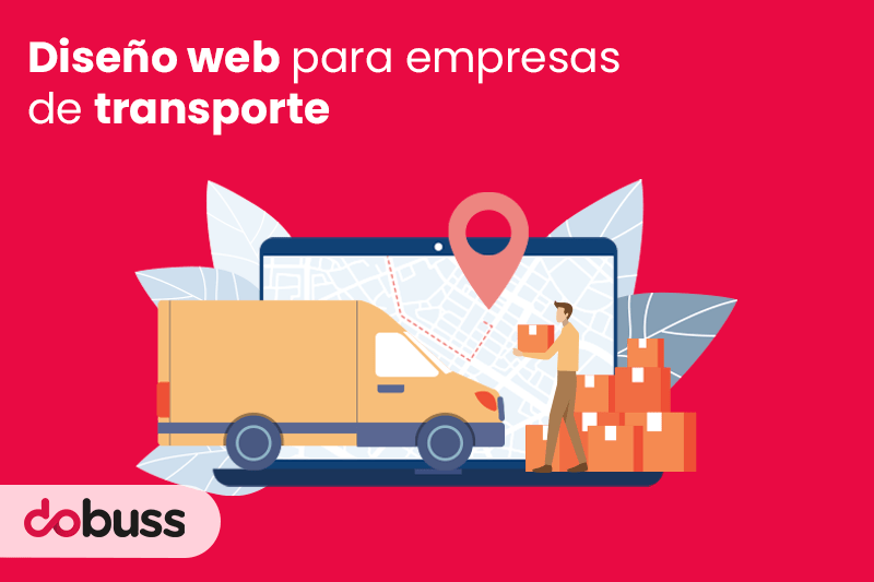 Diseño web para empresas de transporte - Dobuss