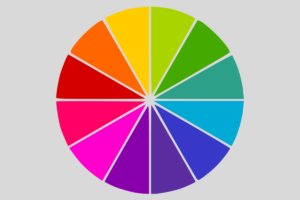 Colores que componen el círculo cromático 