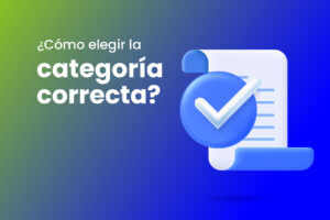 ¿Cómo elegir la categoría correcta? - Dobuss