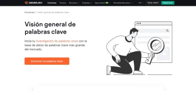 Planificador de palabras clave de Semrush - Dobuss