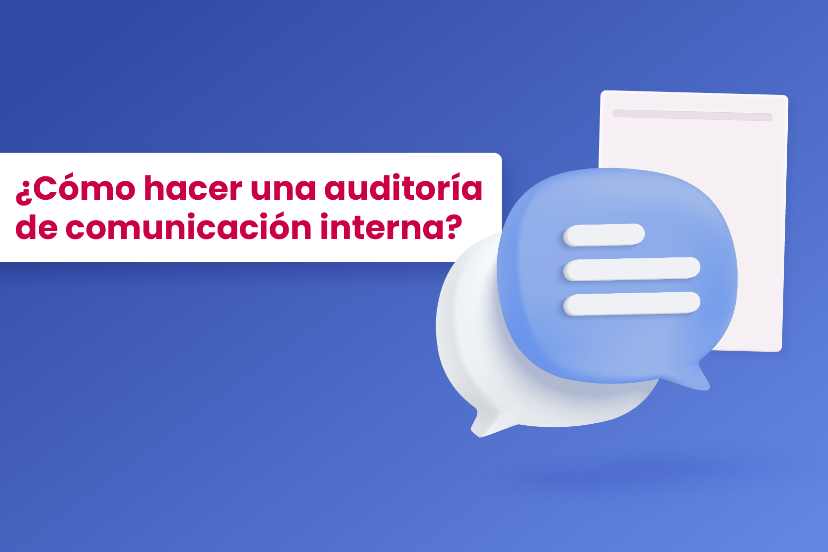 cómo hacer una auditoría de comunicación interna - Dobuss