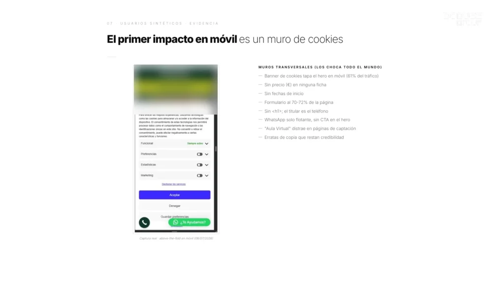 ejemplo auditoria movil cro
